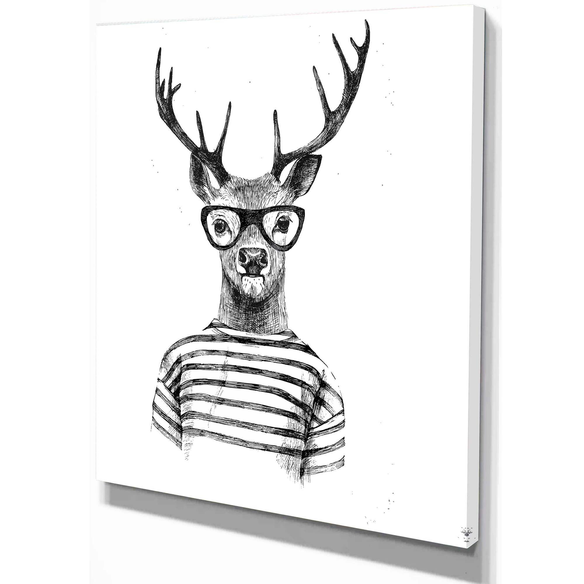 Designart - Dressed up Deer